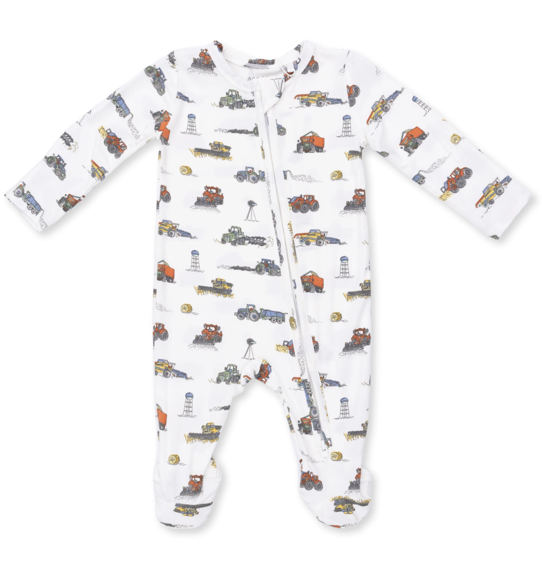 angel dear angel dear 2 way zipper footie