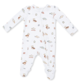 angel dear angel dear 2 way zipper footie