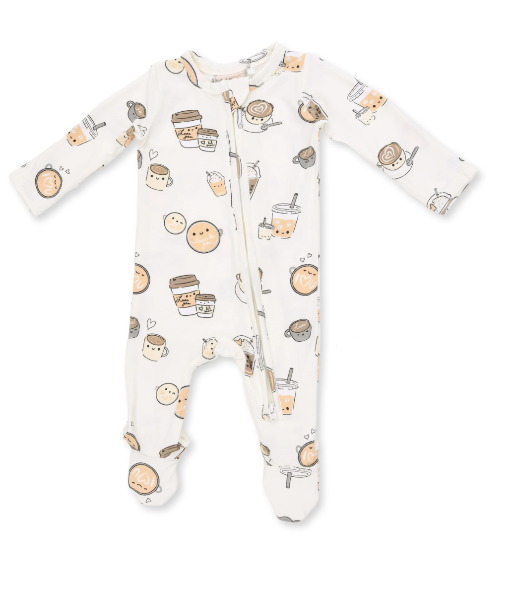 angel dear angel dear 2 way zipper footie