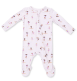 angel dear angel dear 2 way zipper footie