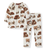 milkbarn LLC milkbarn ls dress and leggings