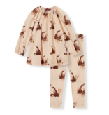 milkbarn LLC milkbarn ls dress and leggings