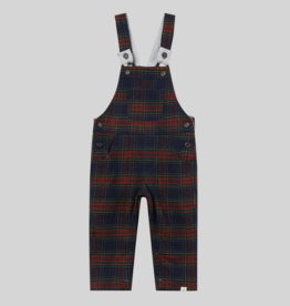me & henry me & henry plaid overalls