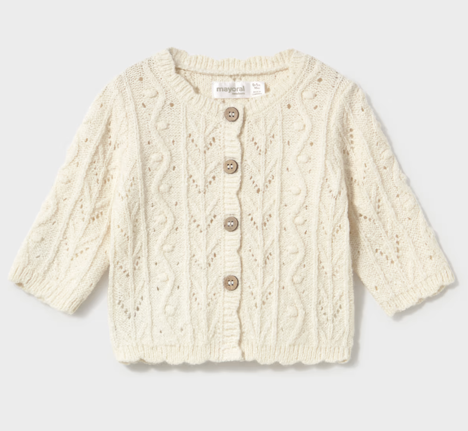 mayoral newborn mayoral ceramic cardigan