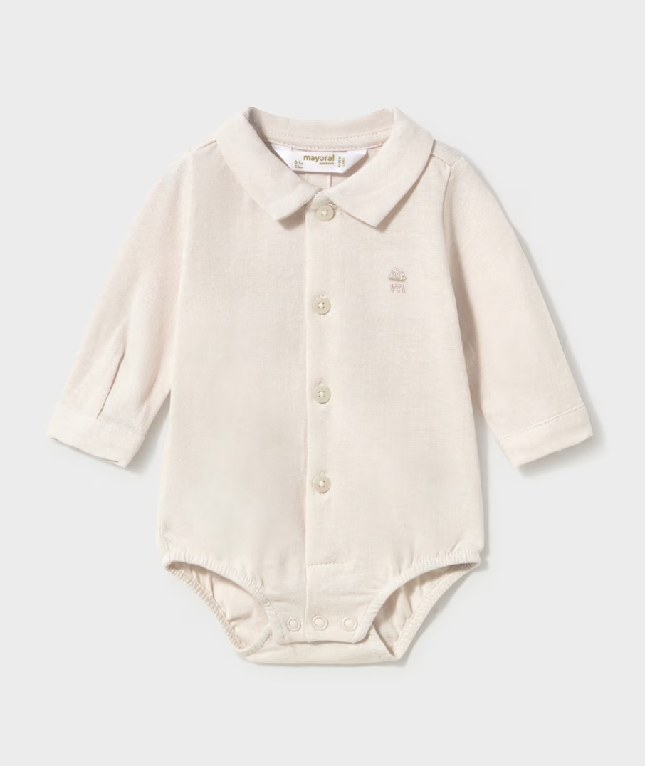Mayoral mayoral buttondown onesie