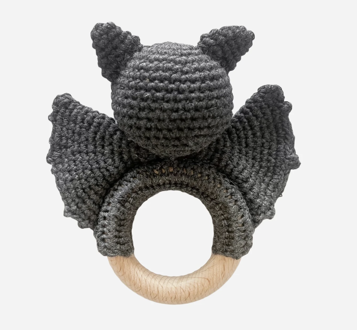 the blueberry hill crocheted teether
