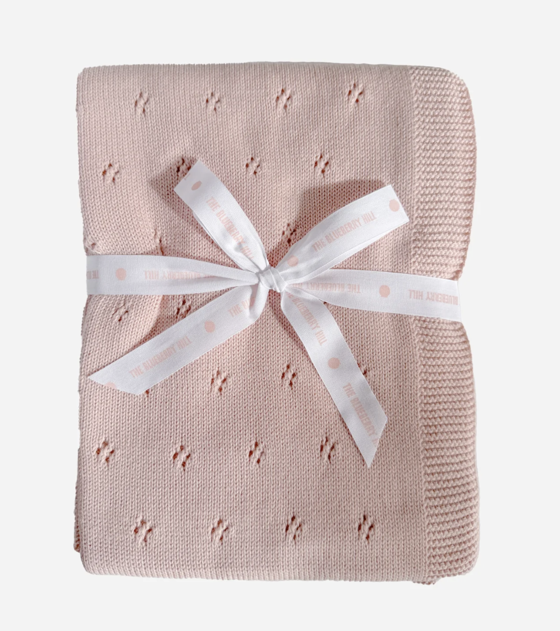 the blueberry hill organic pique blanket