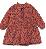 viverano organic terracotta floral dress