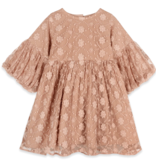 viverano organic dusty rose floral dress