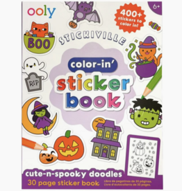 ooly ooly color-in sticker book