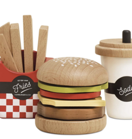 le toy van gourmet hamburger set