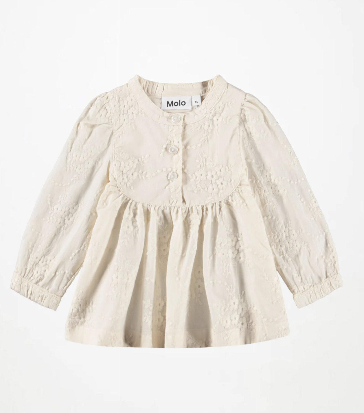 molo molo ivory boho blouse