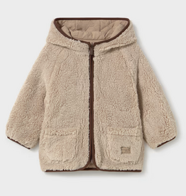 Mayoral mayoral reversible teddy jacket