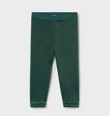 Mayoral mayoral emerald velvet leggings