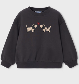 Mayoral mayoral puppy love sweatshirt