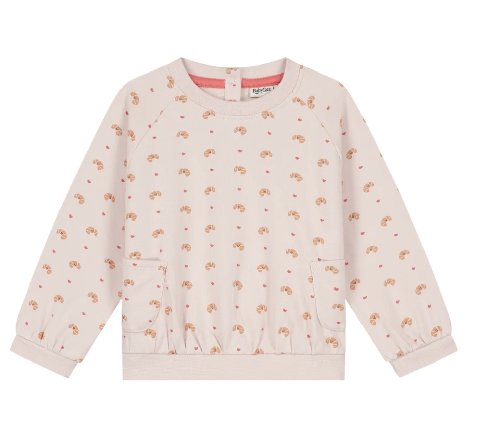 Babyface babyface croissant sweatshirt