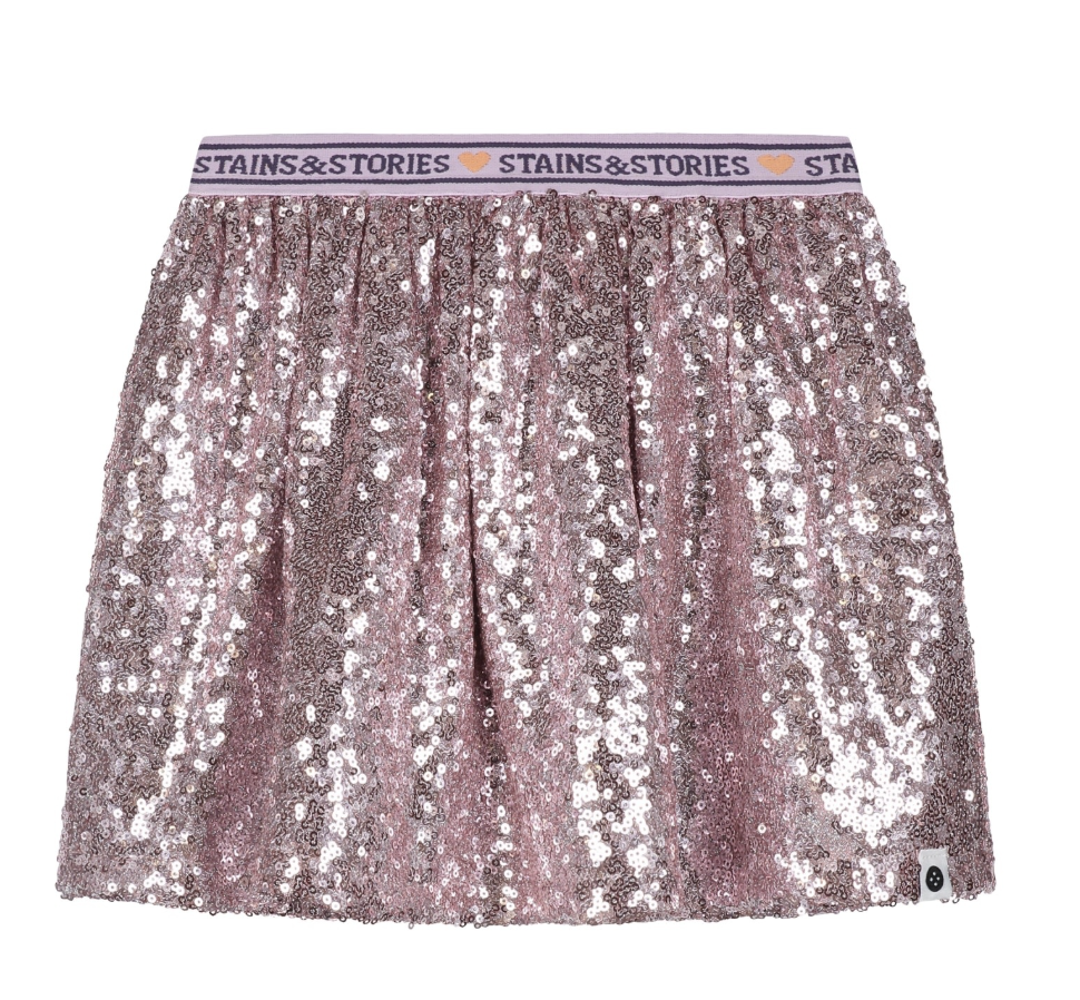 Babyface s&s lilac sequin skirt