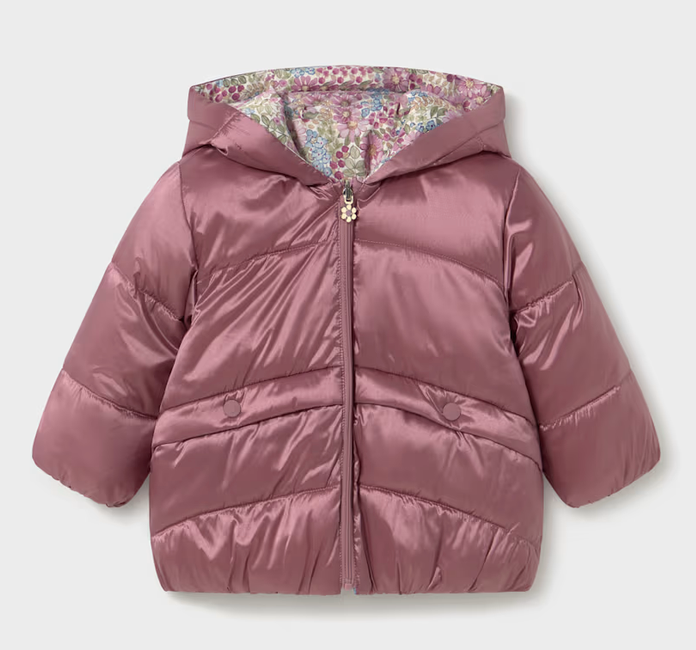 Mayoral mayoral reversible violet puffer