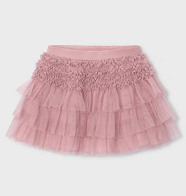 Mayoral mayoral rose quartz tulle skirt