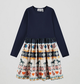 molo molo forest isle knit dress