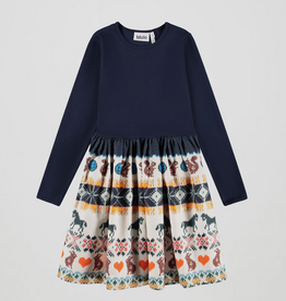 molo molo forest isle knit dress