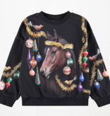 molo molo holiday horse sweatshirt