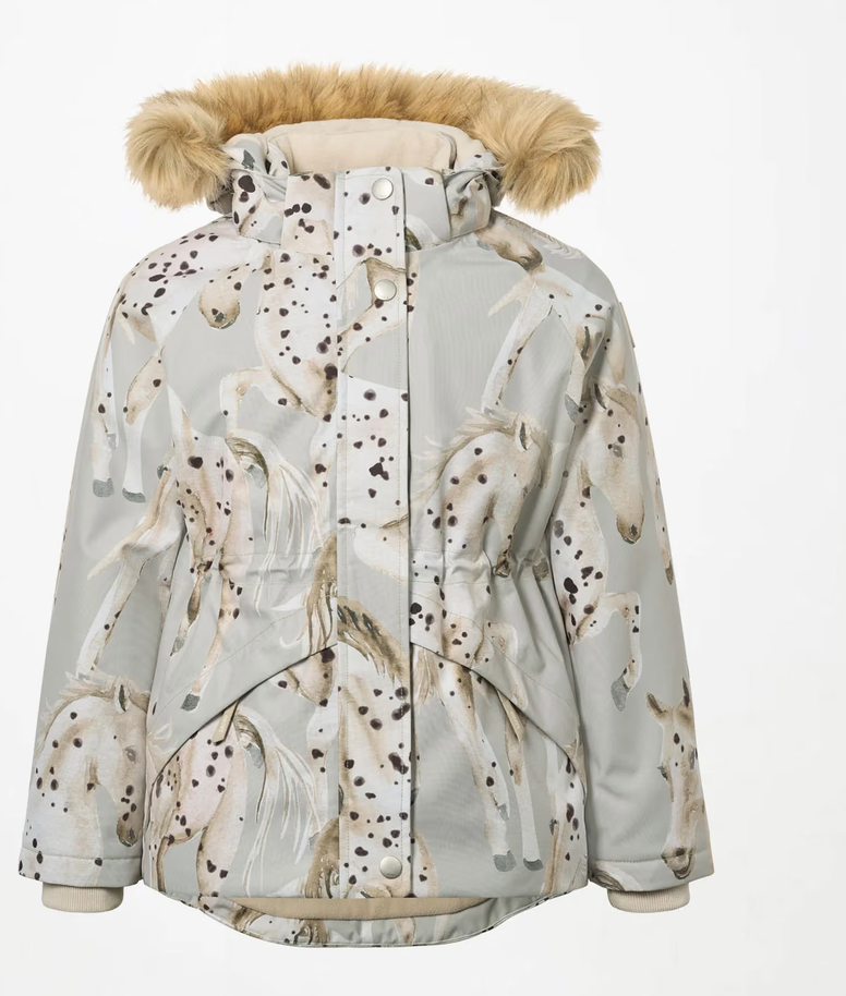 molo molo arty horses parka