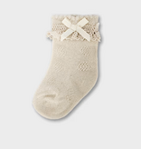 Mayoral mayoral champagne ruffle socks