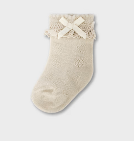 Mayoral mayoral champagne ruffle socks