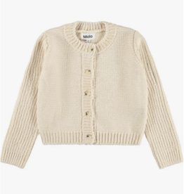 molo molo pearlized ivory cardigan