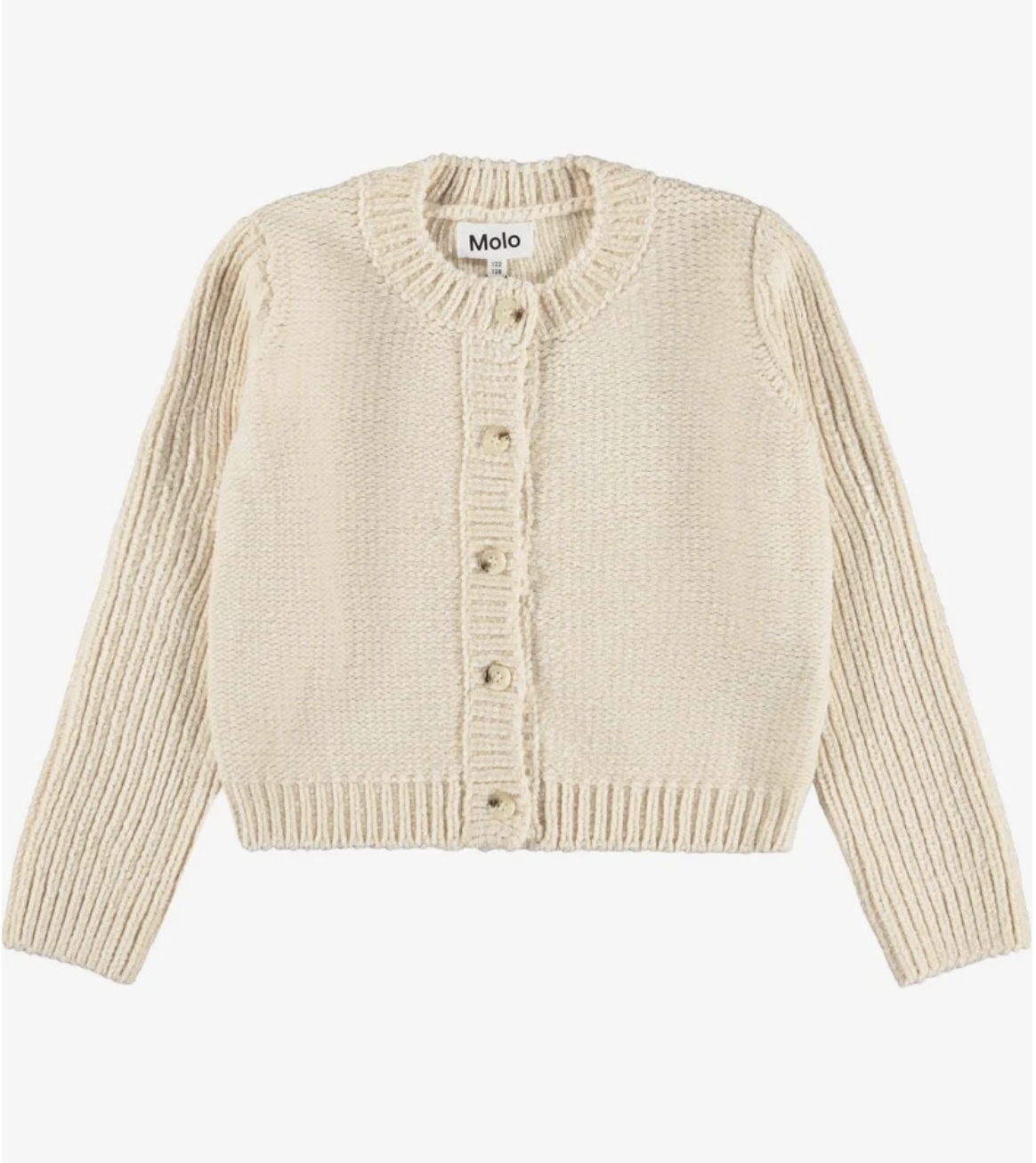 molo molo pearlized ivory cardigan
