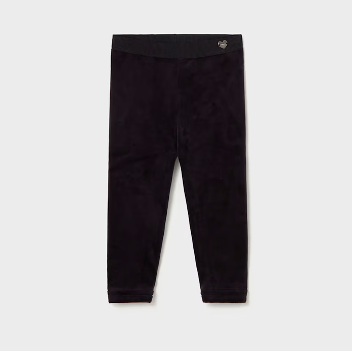 Mayoral mayoral velvet leggings