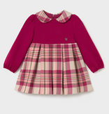 Mayoral mayoral rose plaid dress