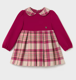 Mayoral mayoral rose plaid dress