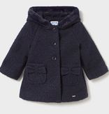 Mayoral mayoral navy hooded coat