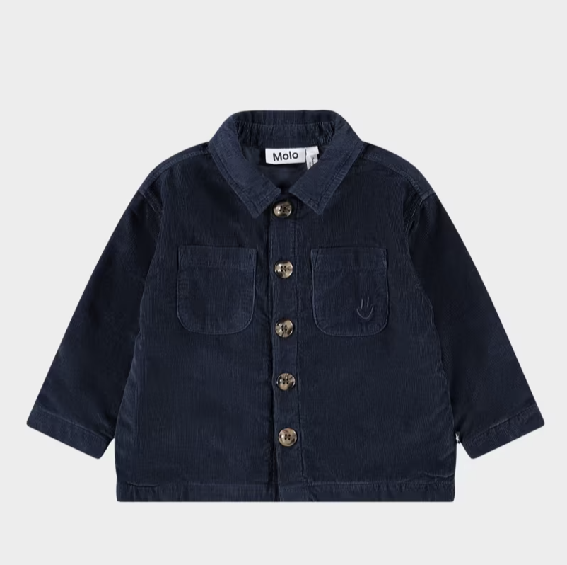 molo molo navy organic jacket