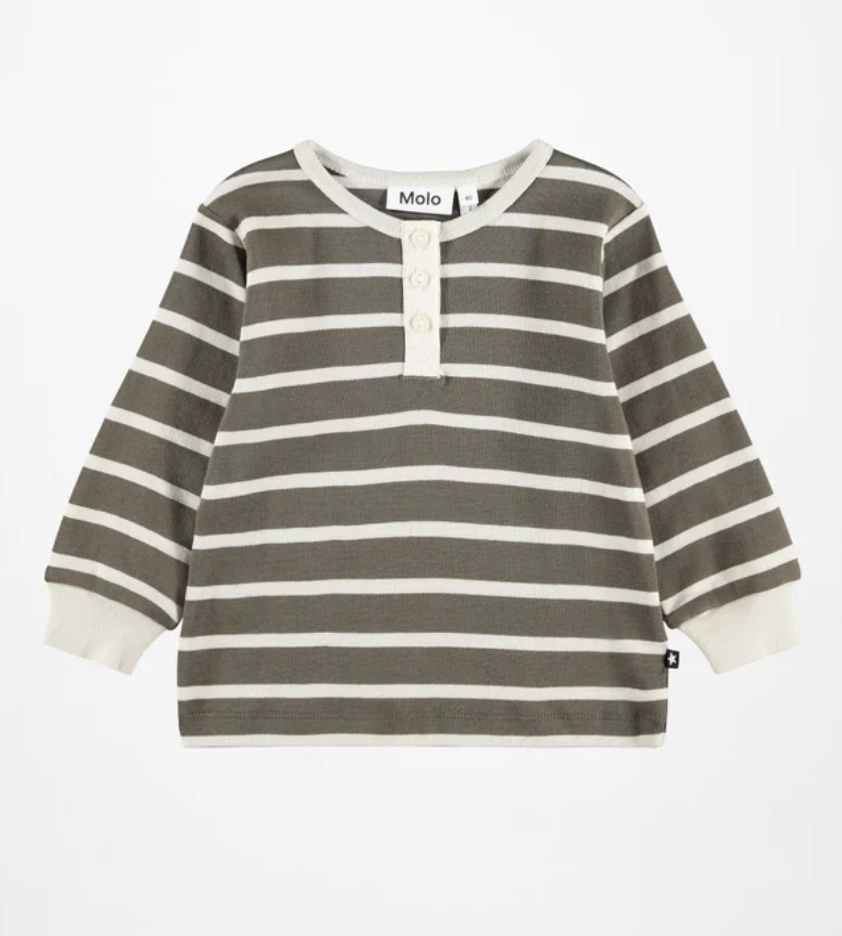 molo molo autumn striped organic henley