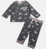 viverano organic horse/bird tee & jogger
