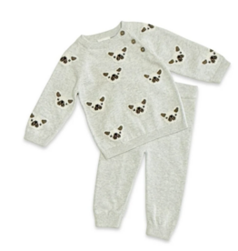 viverano organic puppy pullover & pant set