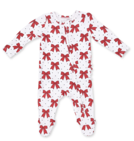 angel dear angel dear 2 way zipper ruffle footie
