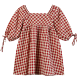 vignette vignette red check dress