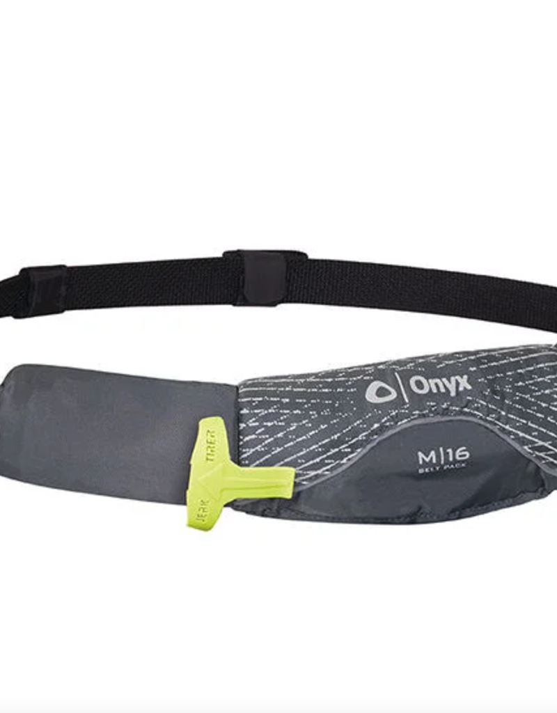 Onyx/Absolute Outdoor Inc. Onyx M-16 Manual Inflatable Belt Pack-Grey (A) 2016