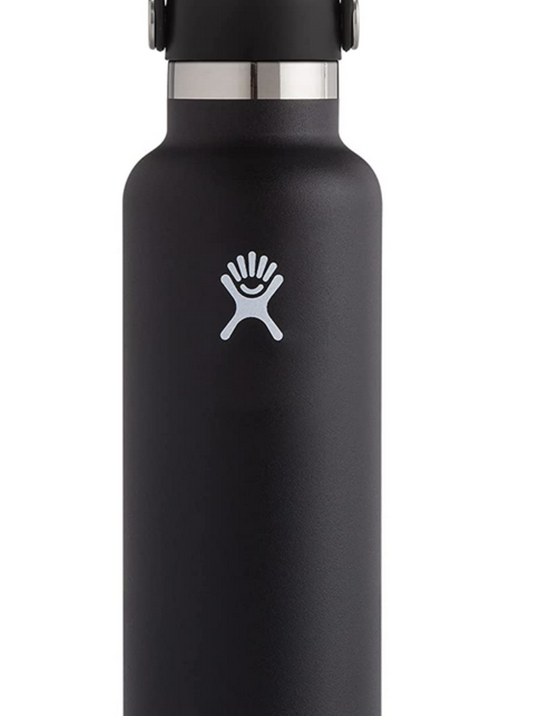 Hydro Flask 21 oz Standard Mouth Bottle (White)