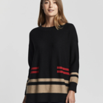 Pendleton Pendleton Manta Stripe Merino Pullover (W)