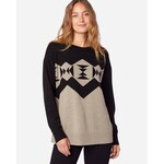 Pendleton Pendleton Sonora Pullover (W) Black/Taupe Heather M
