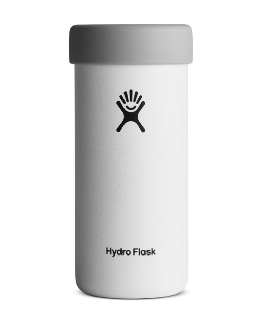 Hydro Flask Slim Cooler Cup white & Purple 12 oz. Special Edition