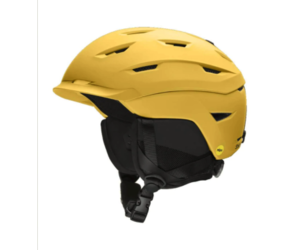 level helmet by smith w/ MIPS Matte High Fives / Large For skiing or snowboarding Smith Level MIPS Alpine Helmet