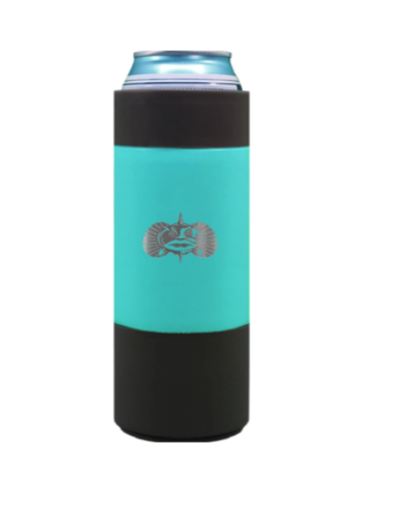 Non-Tipping Slim Can Cooler by Toadfish- White