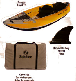 Solstice Solstice Canyon Convertible Kayak Pkg. w/Pump, Bag & Paddle