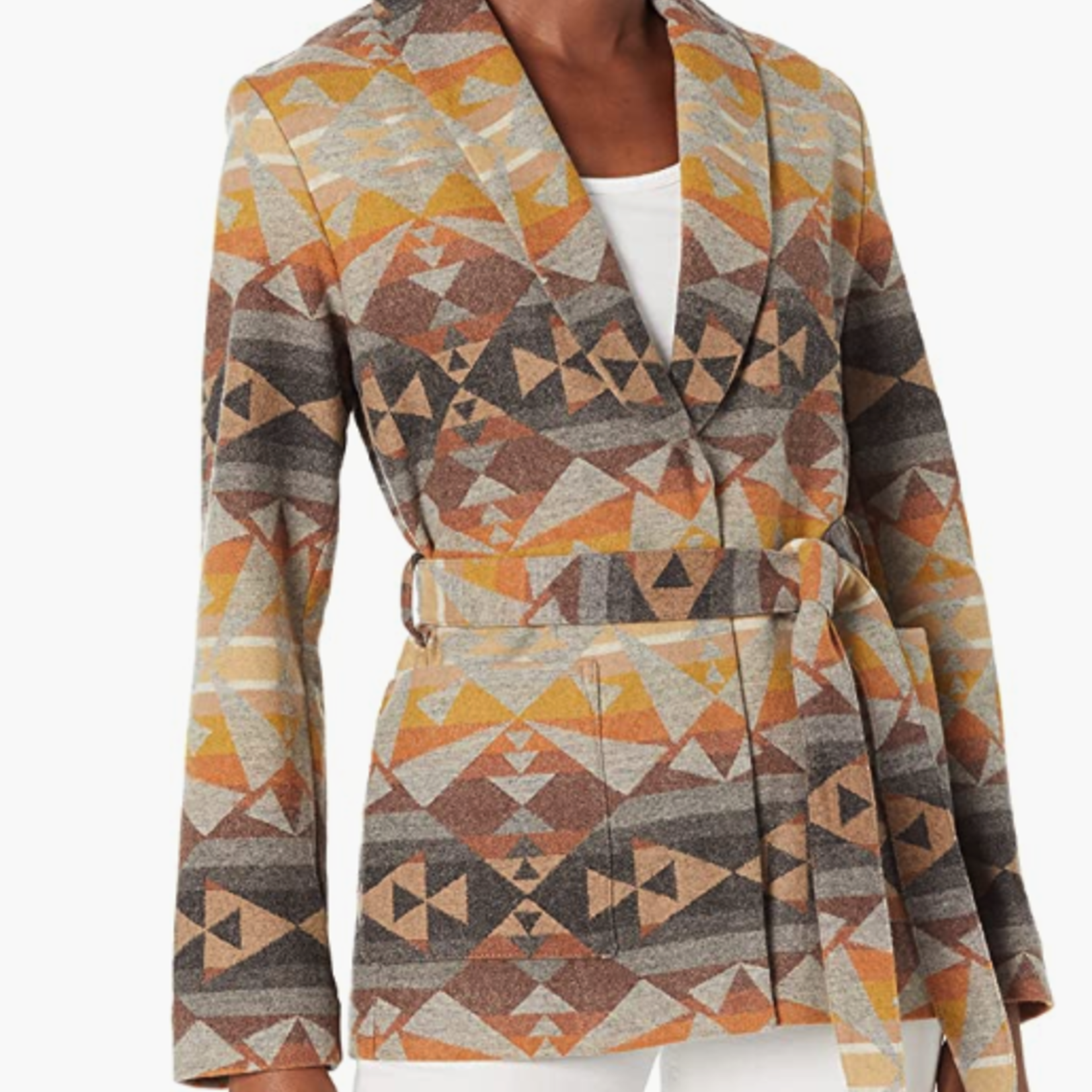 Pendleton Pendleton Jaquard Wrap Jacket (W) Grey Mesa 2XL